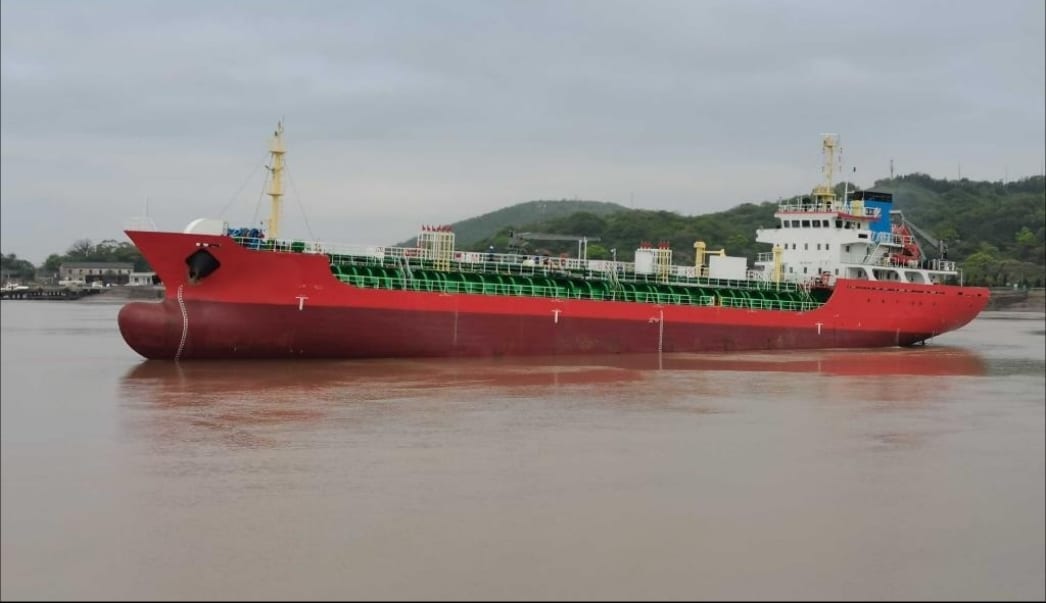 4395.24dwt chemical tanker